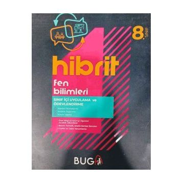 8. Sınıf Fen Bilimleri Hibrit Defter - BUGA Yayınları