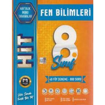 8. Sınıf Fen Bilimleri İntro Hıt 40 Deneme Mozaik Yayınları