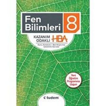 8. Sınıf Fen Bilimleri Kazanım Odaklı HBA - Tudem Yayınları