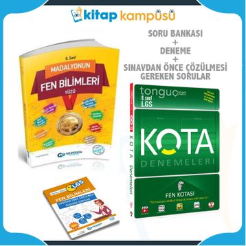 8. Sınıf Fen Bilimleri Madalyonun Yüzü Gezegen Yayıncılık