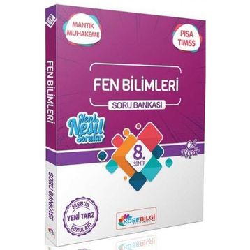 8. Sınıf Fen Bilimleri Özet Bilgili Soru Bankası Köşebilgi Yayınları