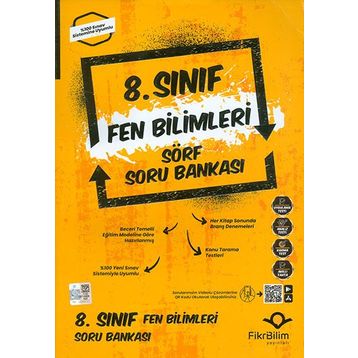 8. Sınıf Fen Bilimleri Sörf Soru Bankası-FikriBilim Yayınları