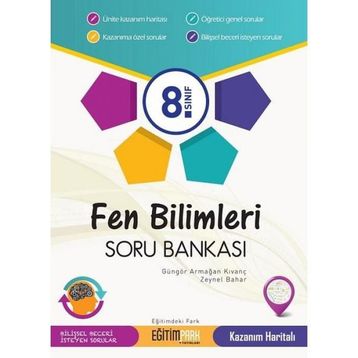 8. Sınıf Fen Bilimleri Soru Bankası Eğitim Park Yayınları