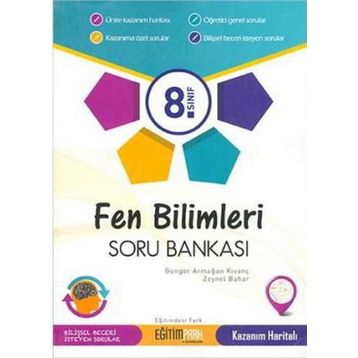 8. Sınıf Fen Bilimleri Soru Bankası Eğitim Park Yayınları
