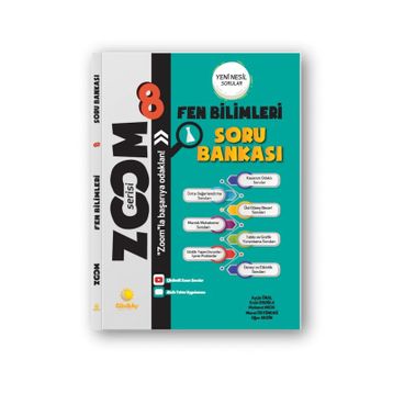 8. Sınıf Fen Bilimleri Zoom Soru Bankası Günay Yayınları