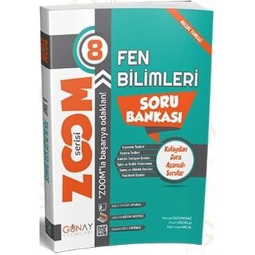 8. Sınıf Fen Bilimleri Zoom Soru Bankası Günay Yayınları