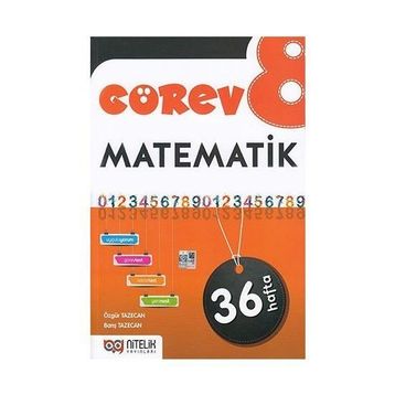 8. Sınıf Görev Matematik Soru Bankası Nitelik Yayınevi 2019