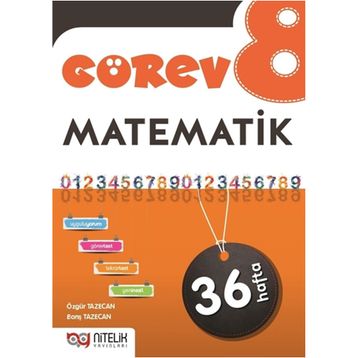 8. Sınıf Görev Matematik Soru Bankası Nitelik Yayınevi 2019