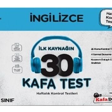 8. Sınıf İngilizce 30 Kafa Test-Kafa Dengi Yayınları