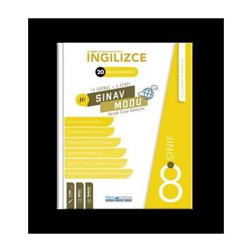 8. Sınıf İngilizce Branş Deneme Fikribilim Yayınları