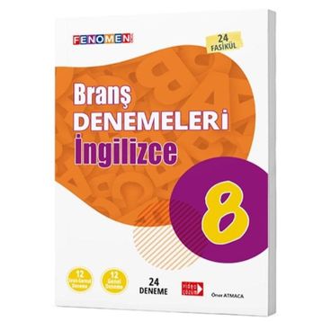 8. Sınıf İngilizce Fenomen 24'lü Deneme - Gama Yayınları