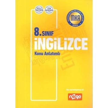 8.Sınıf İngilizce Konu Anlatımı - Nego Yayınları