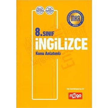 8.Sınıf İngilizce Konu Anlatımı - Nego Yayınları
