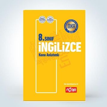 8.Sınıf İngilizce Konu Anlatımı - Nego Yayınları