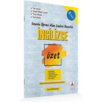 8.sınıf İngilizce Özet Delta Kültür Yayınları