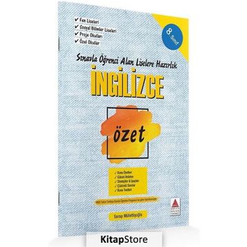 8.sınıf İngilizce Özet Delta Kültür Yayınları