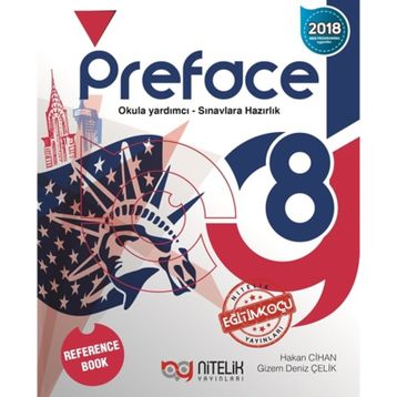 8. Sınıf İngilizce Preface Referencebook Nitelik Yayınları
