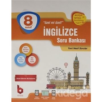 8. Sınıf İngilizce Soru Bankası İnovasyon Serisi Kolektif Soru Bankası Merkezi Yayıncılık