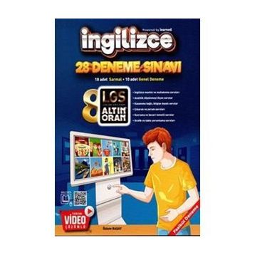 8. Sınıf İngilizce Tamamı Video Çözümlü 20 Deneme-Altın Oran Yayınları
