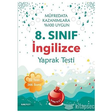 8. Sınıf İngilizce Yaprak Testi - kollektif