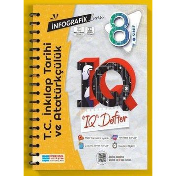 8. Sınıf İnkılap Tarihi Iq Akıllı Defter - Evrensel Yayınları