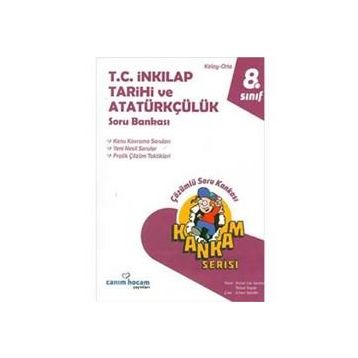 8. Sınıf İnkılap Tarihi Soru Bankası-Canım Hocam Yayınları