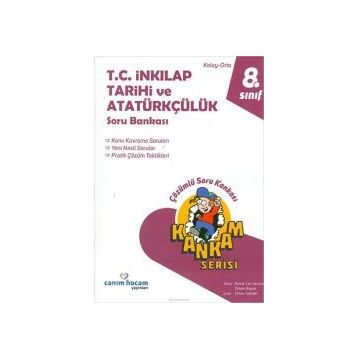 8. Sınıf İnkılap Tarihi Soru Bankası-Canım Hocam Yayınları