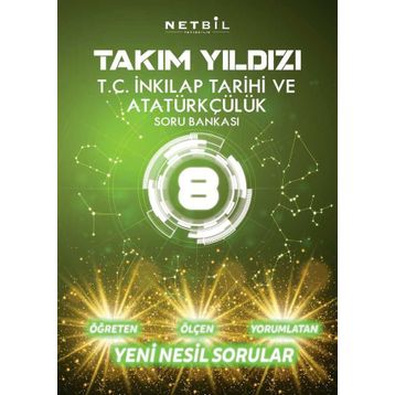 8.Sınıf İnkilap Tarihi Takım Yıldızı Soru Bankası Netbil Yayınları