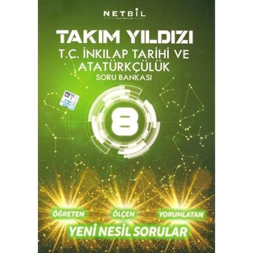 8.Sınıf İnkilap Tarihi Takım Yıldızı Soru Bankası Netbil Yayınları