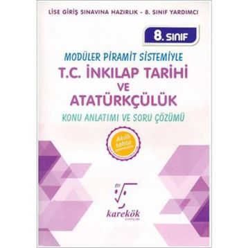 8. SINIF İNKILAP TARIHI VE ATATÜRKÇÜLÜK KONU ANLATIMLI SORU BANKASI - KOMISYON (ISBN:9786054179640)