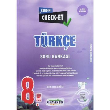 8. Sınıf Kendini Check - Et Türkçe Soru Bankası