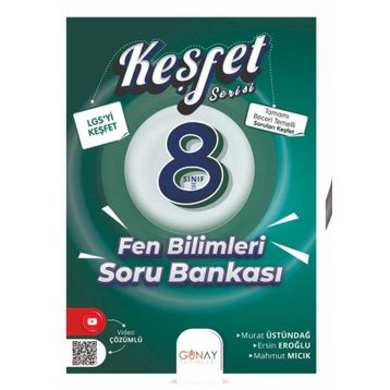 8. Sınıf Keşfet Fen Bilimleri Soru Bankası - Günay Yayınları