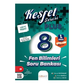 8. Sınıf Keşfet Fen Bilimleri Soru Bankası - Günay Yayınları