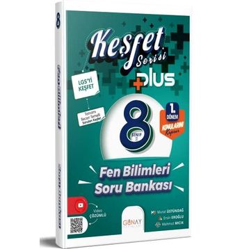 8. Sınıf Keşfet Fen Bilimleri Soru Bankası - Günay Yayınları