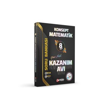 8. Sınıf Konsept Matematik Kazanım Avı Soru Bankası Artıbir Yayınları