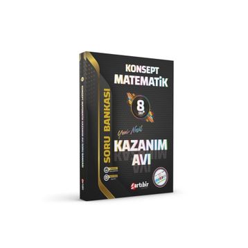 8. Sınıf Konsept Matematik Kazanım Avı Soru Bankası Artıbir Yayınları