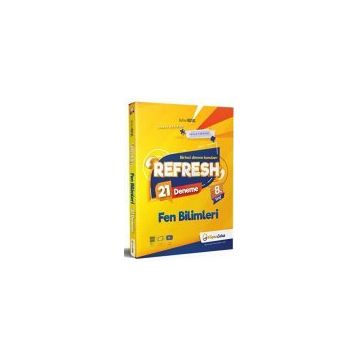 8. Sınıf LGS 1. Dönem Konuları Refresh Fen Bilimleri 21 Deneme Hiper Zeka Yayınları