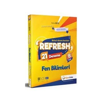 8. Sınıf LGS 1. Dönem Konuları Refresh Fen Bilimleri 21 Deneme Hiper Zeka Yayınları