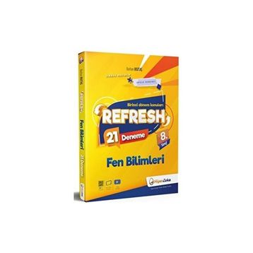8. Sınıf LGS 1. Dönem Konuları Refresh Fen Bilimleri 21 Deneme Hiper Zeka Yayınları