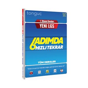 8. Sınıf Lgs 1. Dönem Konuları Tüm Dersler 6 Adımda Hızlı Tekrar-Tonguç Akademi