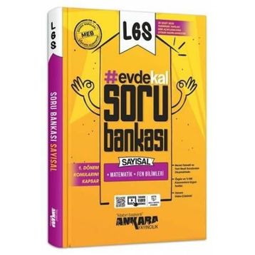 8. Sınıf LGS 1. Dönem Sayısal Soru Bankası Ankara Yayın