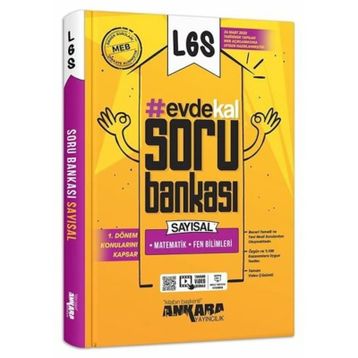 8. Sınıf LGS 1. Dönem Sayısal Soru Bankası Ankara Yayın