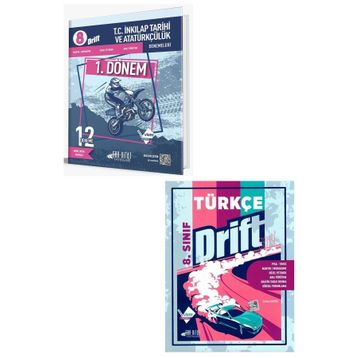 8. Sınıf LGS 1. Dönem T.C. İnkılap Tarihi ve Atatürkçülük Drift 12 li Deneme-Son Viraj Yayınları