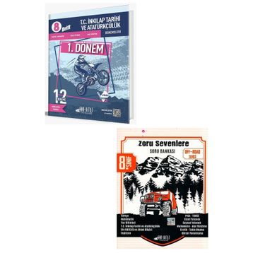 8. Sınıf LGS 1. Dönem T.C. İnkılap Tarihi ve Atatürkçülük Drift 12 li Deneme-Son Viraj Yayınları