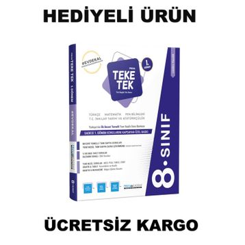 8. Sınıf LGS 1. Dönem Teke Tek-Pruva Akademi