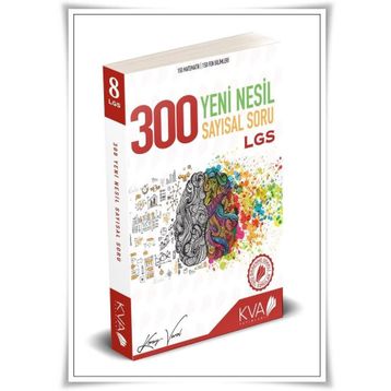 8. Sınıf LGS 300 Yeni Nesil Sayısal Soru Bankası Koray Varol Yayınları