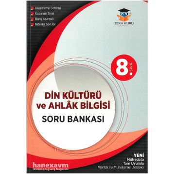 8. Sınıf Lgs Din Kültürü Soru Bankası-Zeka Küpü Yayınları