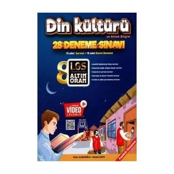 8. Sınıf LGS Din Kültürü Ve Ahlak Bilgisi 28 Deneme Sınavı - Altın Oran Yayınları