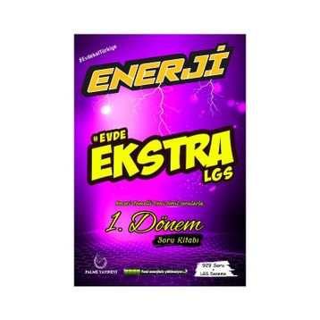 8. Sınıf Lgs Enerji İlk Yarı 1.Dönem Evde Ekstra Soru Kitabı-Palme Yayınları