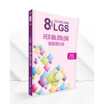 8. Sınıf LGS Fen Bilimleri 20 Deneme Karekök Yayınları